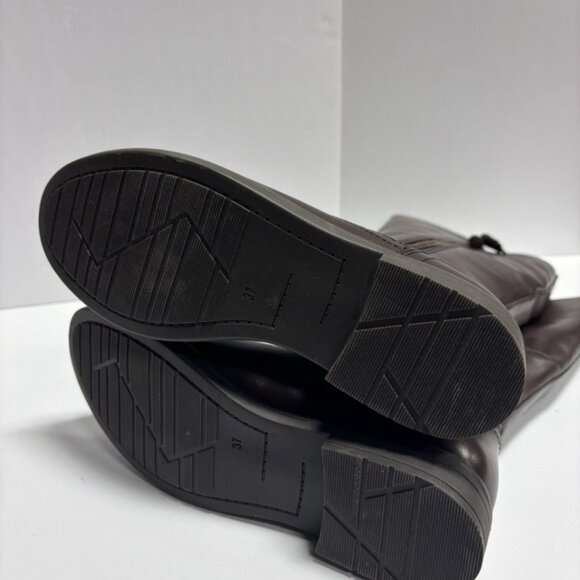 Hush Puppies Women’s Jaylin Zipper Brown Boots, Size 6 M - Picture 6 of 7